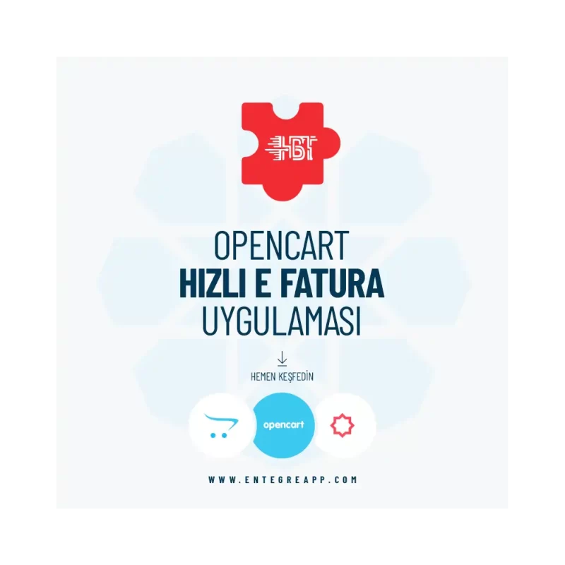 OpenCart Hızlı E-Fatura