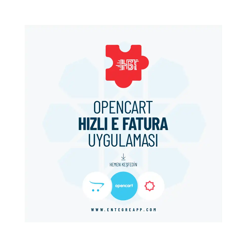 OpenCart Hızlı E-Fatura