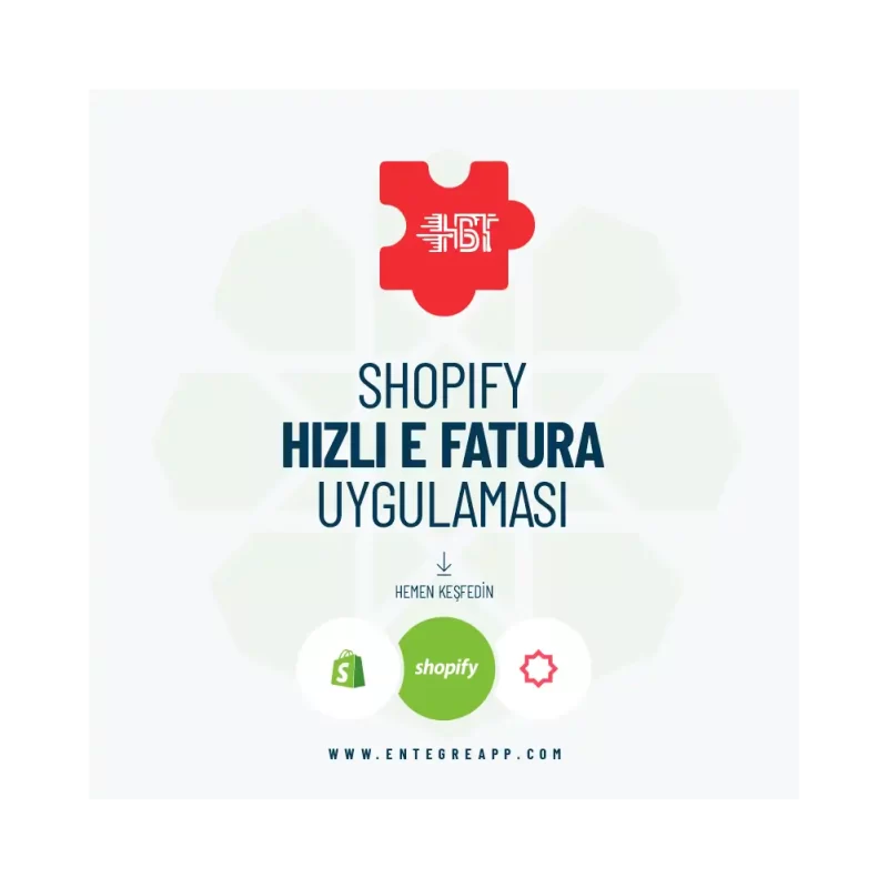 Shopify Hızlı E-Fatura