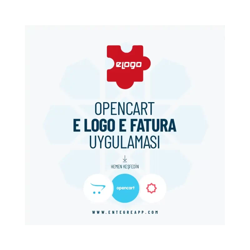 OpenCart E Logo E-Fatura