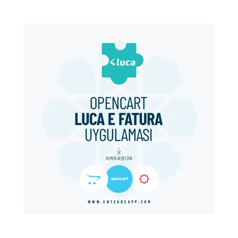 OpenCart Luca E-Fatura