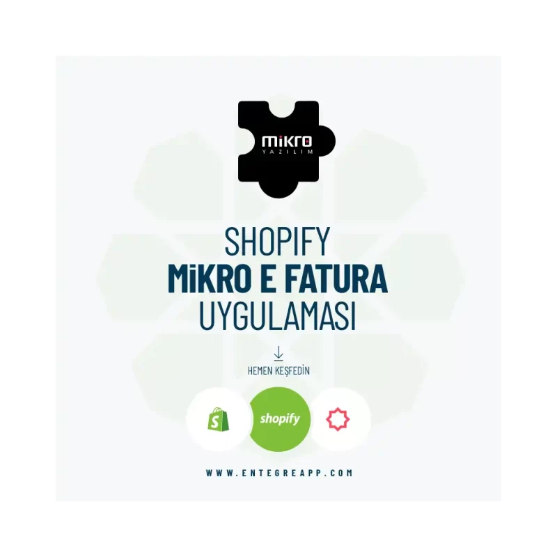 Shopify Mikro E-Fatura
