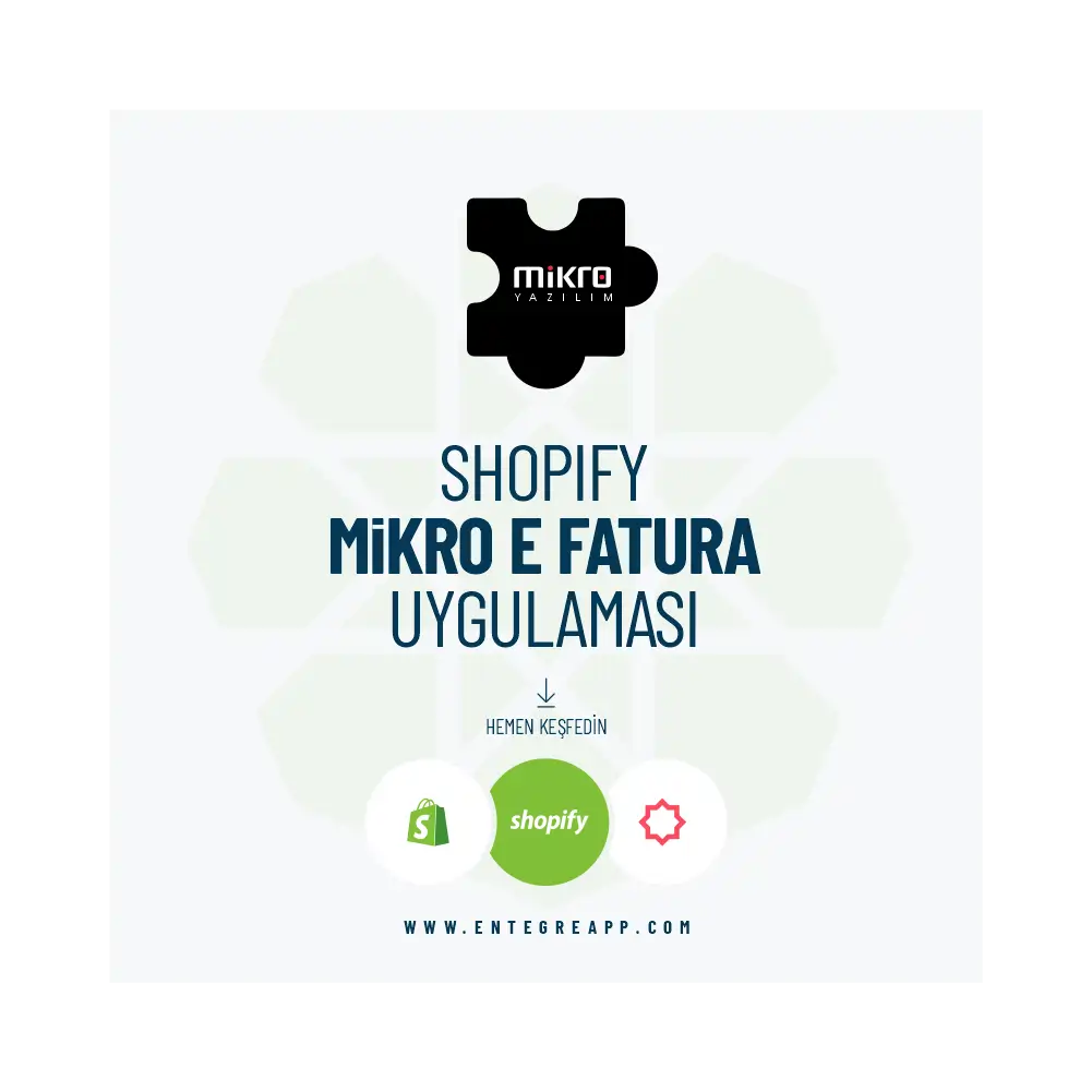 Shopify Mikro E-Fatura
