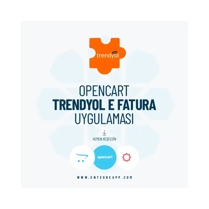 OpenCart Trendyol E-Fatura