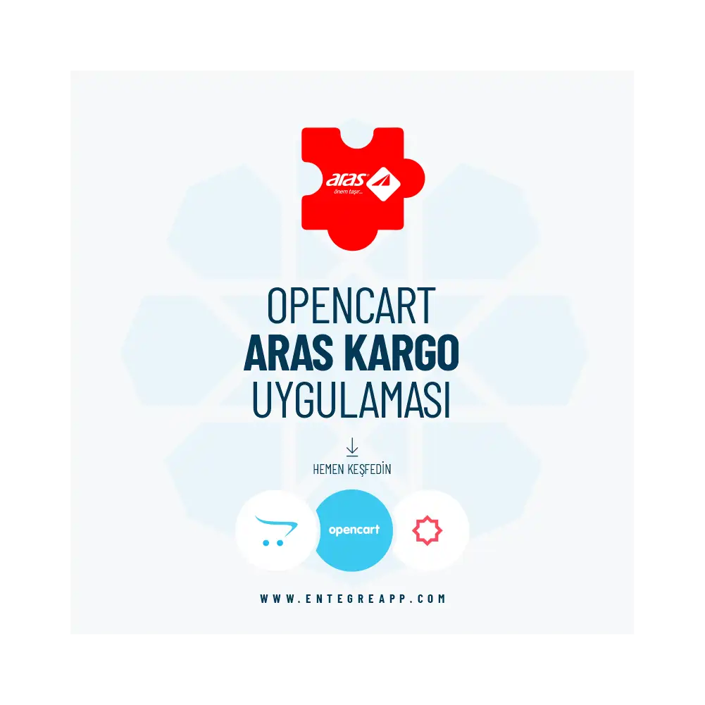 OpenCart Aras Kargo