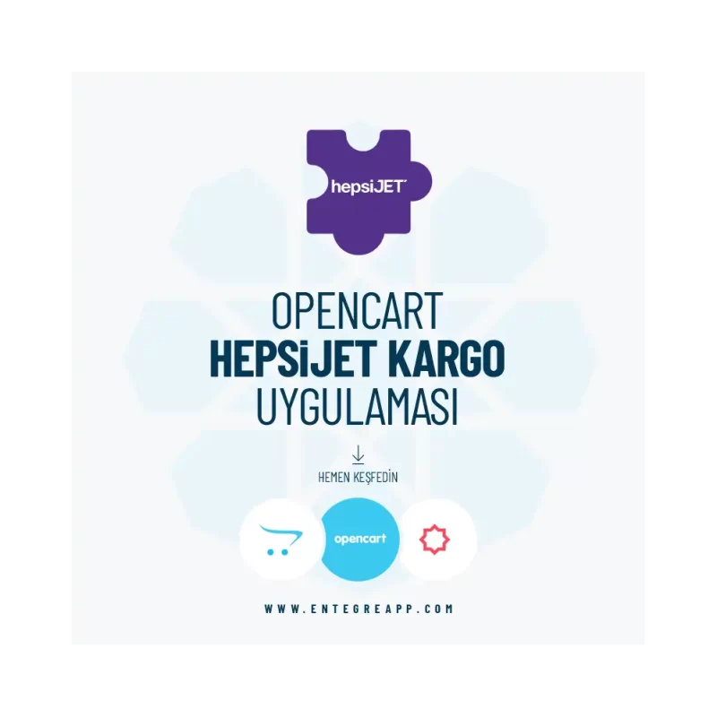 OpenCart HepsiJet Kargo
