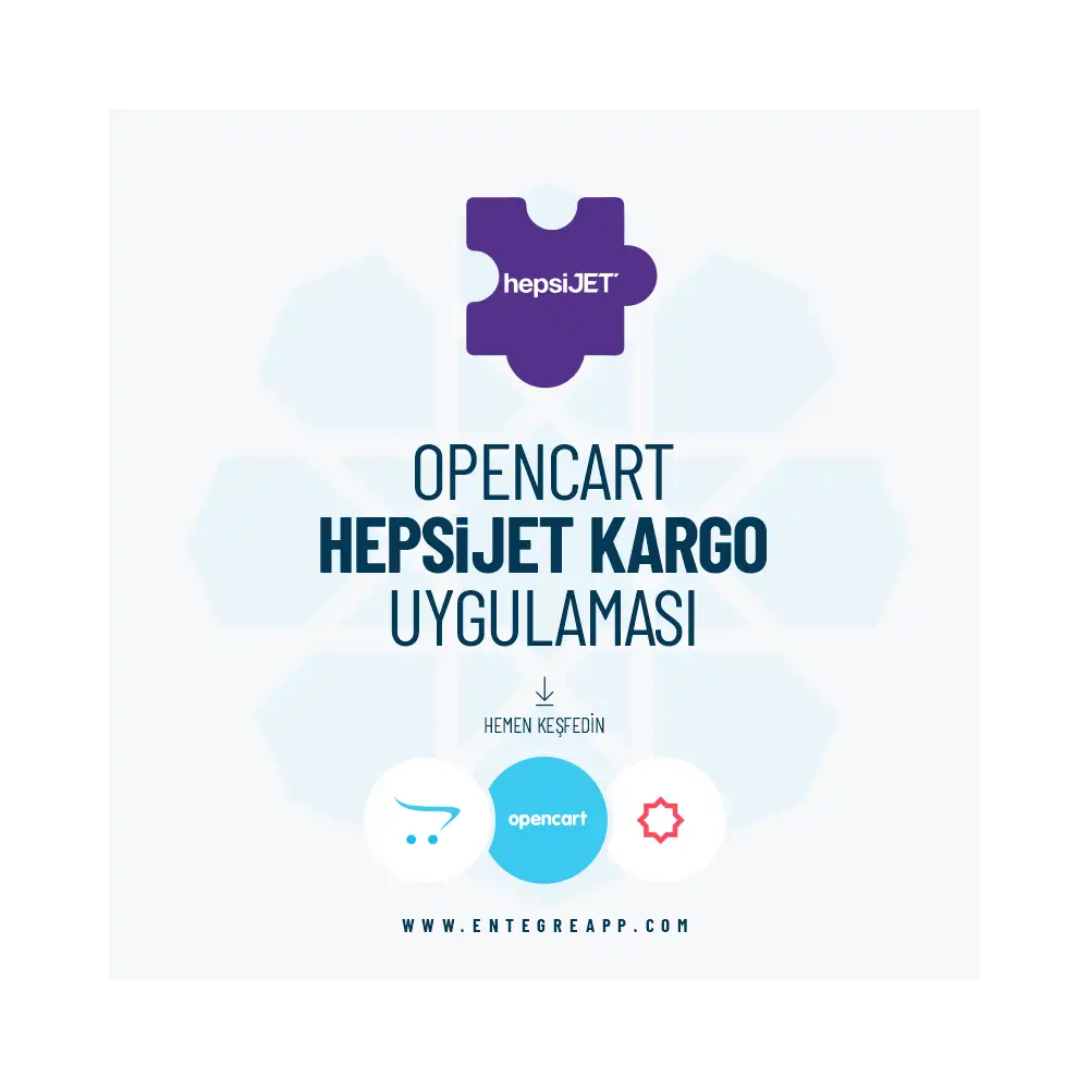 OpenCart HepsiJet Kargo