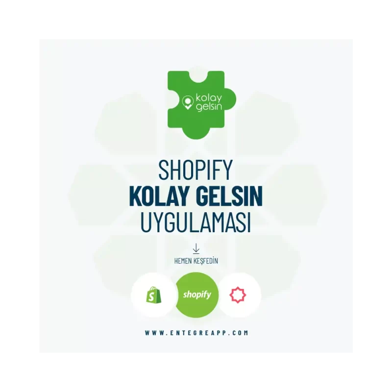 Shopify Kolay Gelsin Kargo