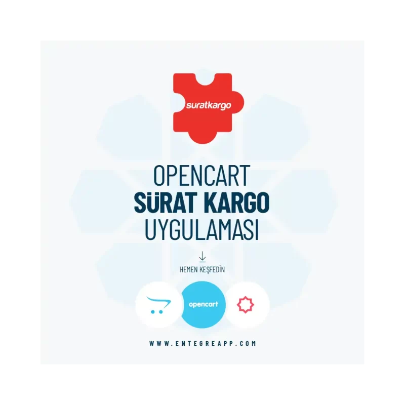 OpenCart Sürat Kargo
