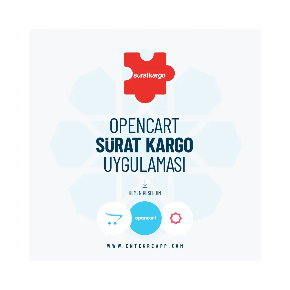 OpenCart Sürat Kargo