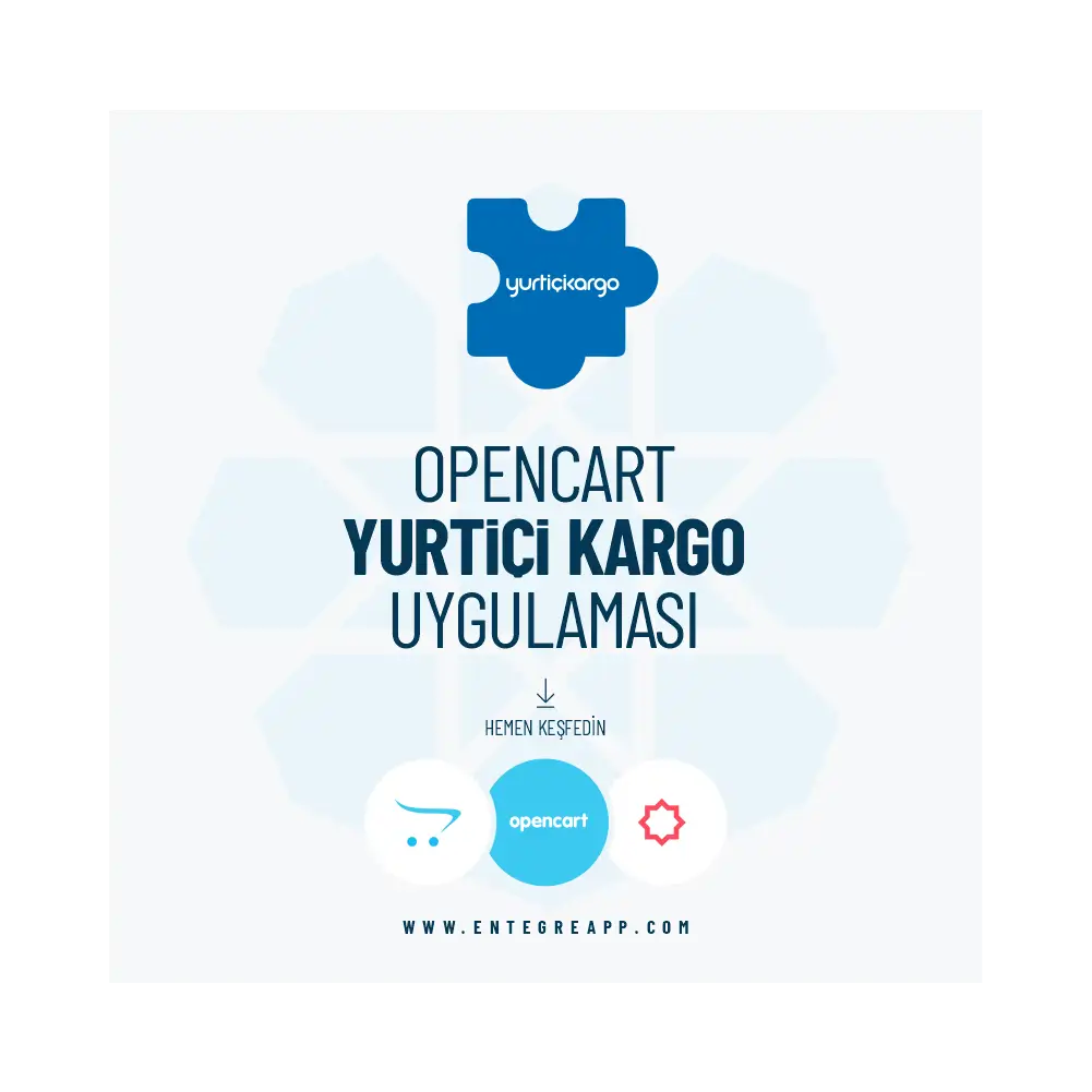 OpenCart Yurtiçi Kargo